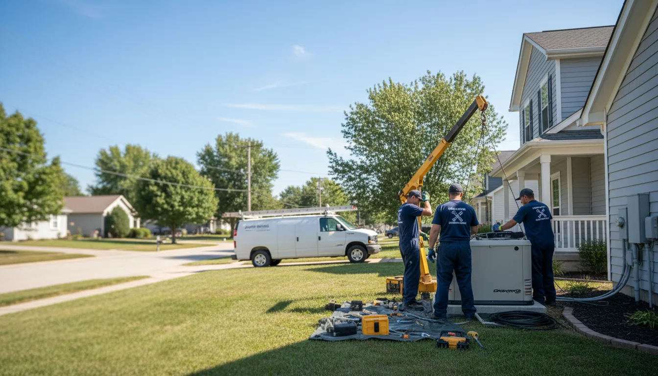 Generator Installation in Edgewood, IA near me
